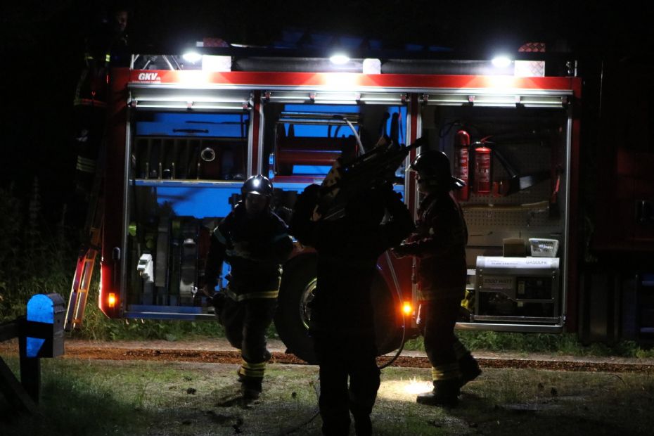 Brand i sommerhus i Nykbing